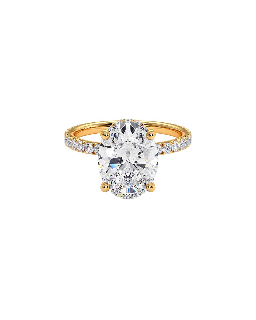 Lab Grown Diamonds Luxore Privee 14k 3.50 Ct. Tw. Lab-grown Diamond Ring