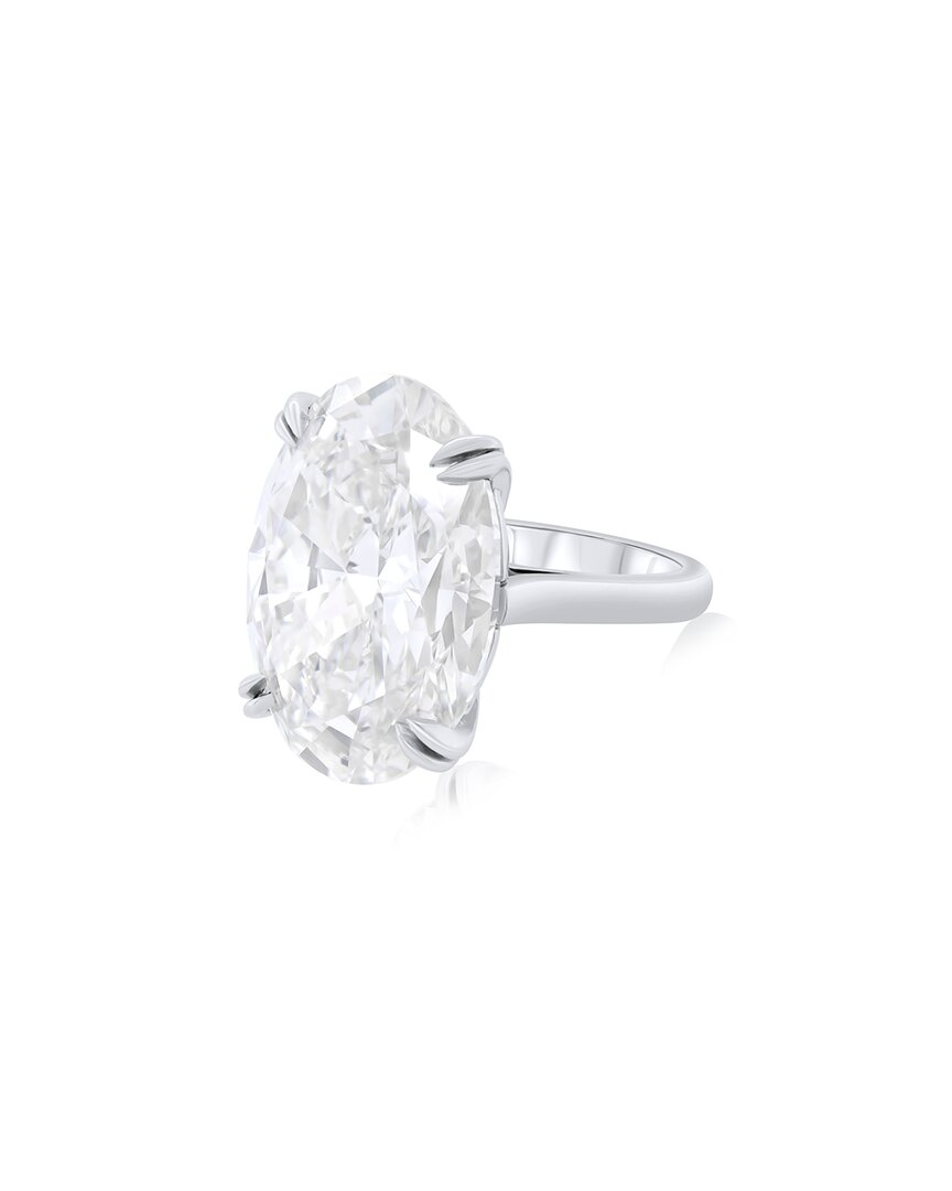 Diana M Lab Grown Diamonds Diana M. Fine Jewelry 18k 10.00 Ct. Tw. Lab-grown Diamond Ring