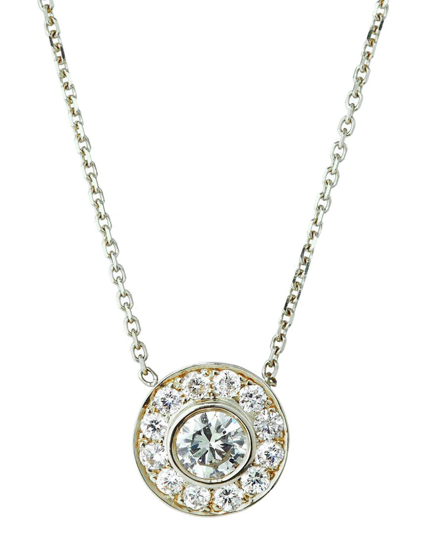 Diana M. Fine Jewelry 18k 0.65 Ct. Tw. Diamond Pendant Necklace