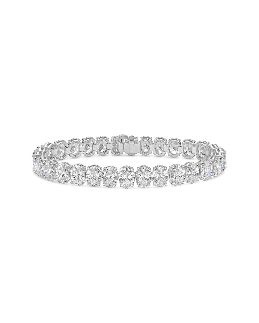 Diana M. Fine Jewelry 18k 30.05 Ct. Tw. Diamond Tennis Bracelet