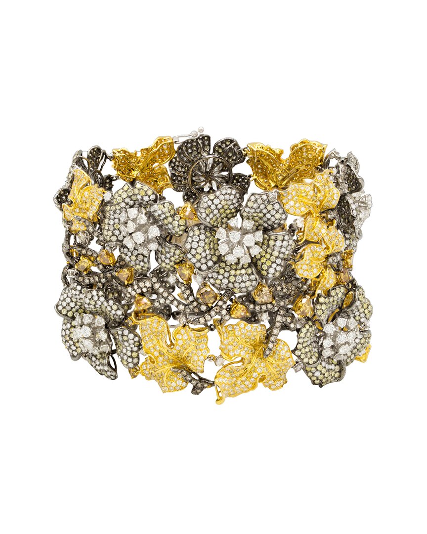 Diana M. Fine Jewelry 18k 3.00 Ct. Tw. Diamond Bracelet In Gold