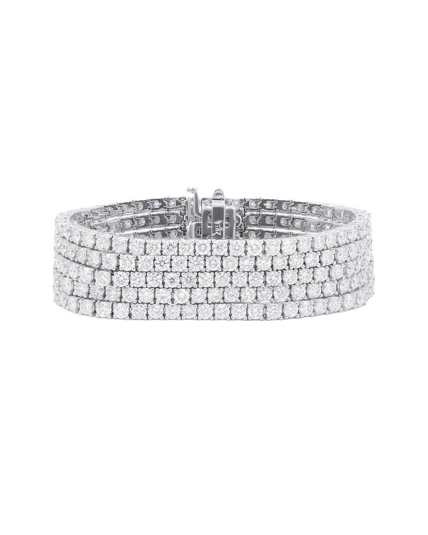 Diana M. Fine Jewelry 18k 36.00 Ct. Tw. Diamond Tennis Bracelet