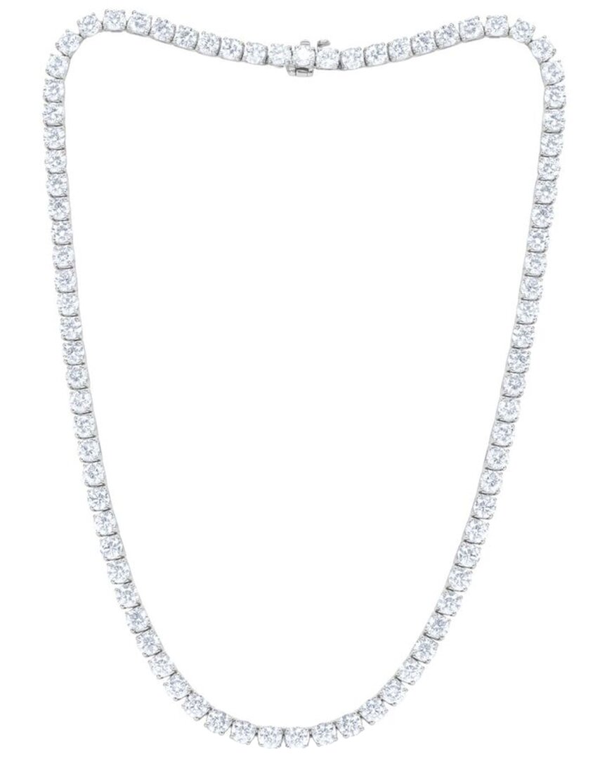 DIANA M. DIANA M. FINE JEWELRY 18K 34.00 CT. TW. LAB-GROWN DIAMOND TENNIS NECKLACE
