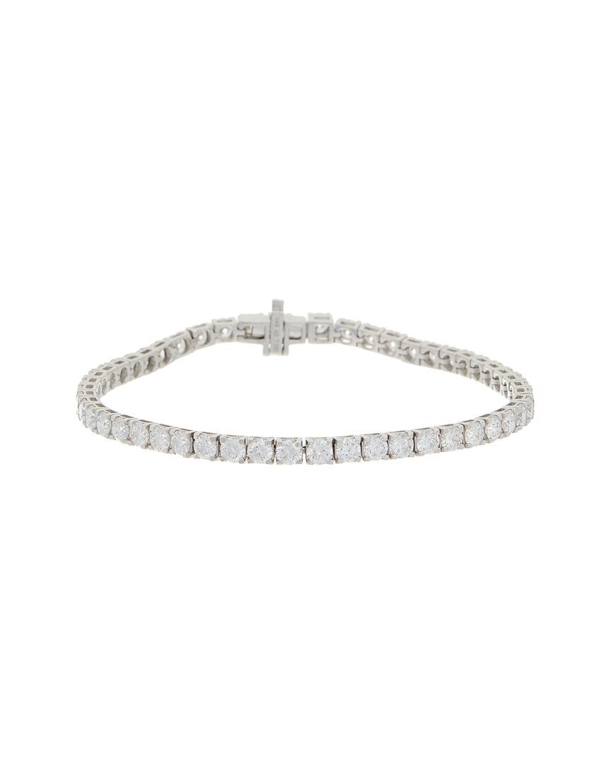 Diana M Lab Grown Diamonds 14k 7.00 Ct. Tw. Lab-grown Diamond Tennis Bracelet
