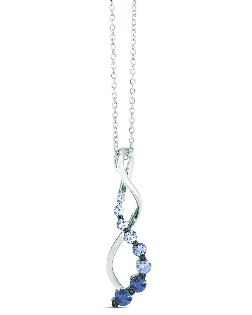 Shop Le Vian ® Denim Ombré® 14k 0.49 Ct. Tw. Sapphire Pendant