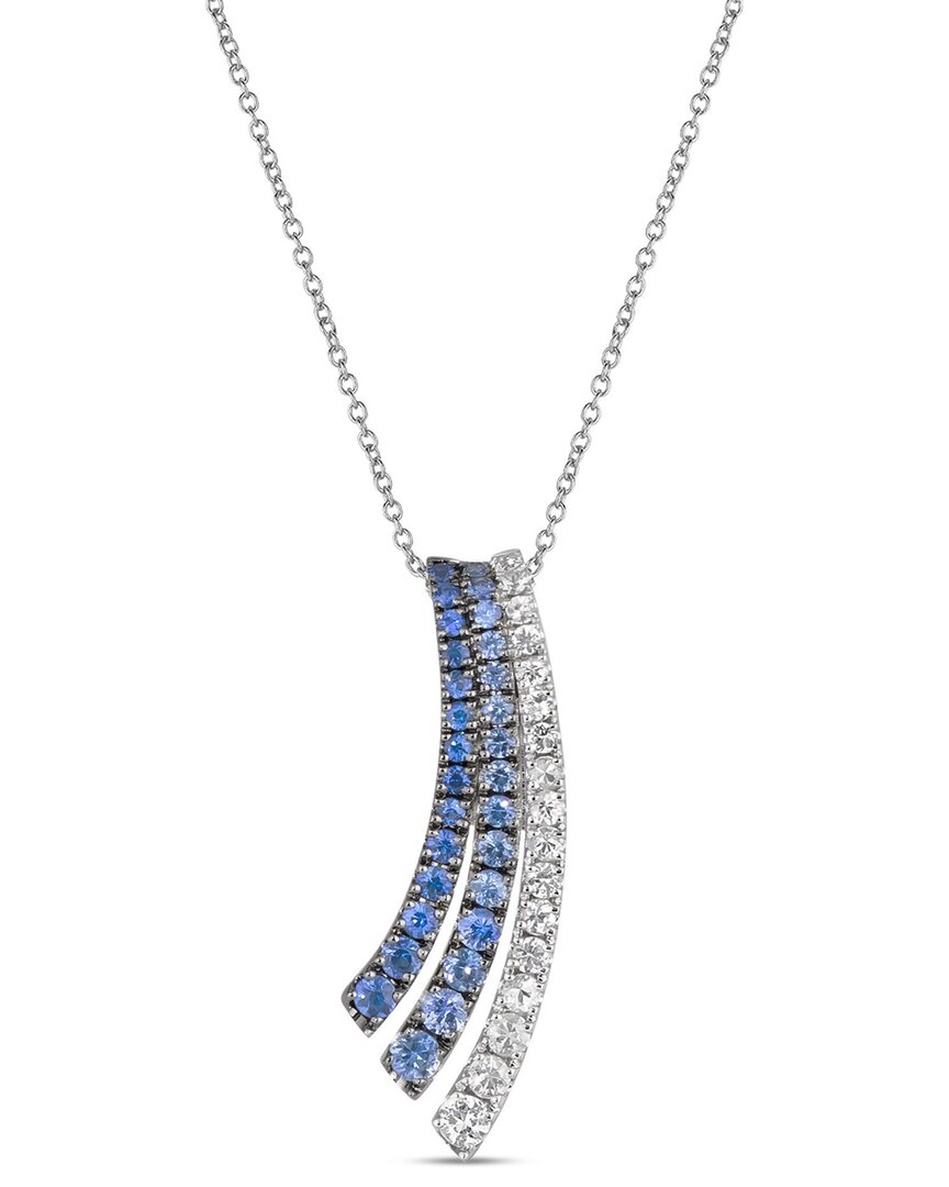 Le Vian ® Denim Ombré® 14k 0.76 Ct. Tw. Sapphire Pendant