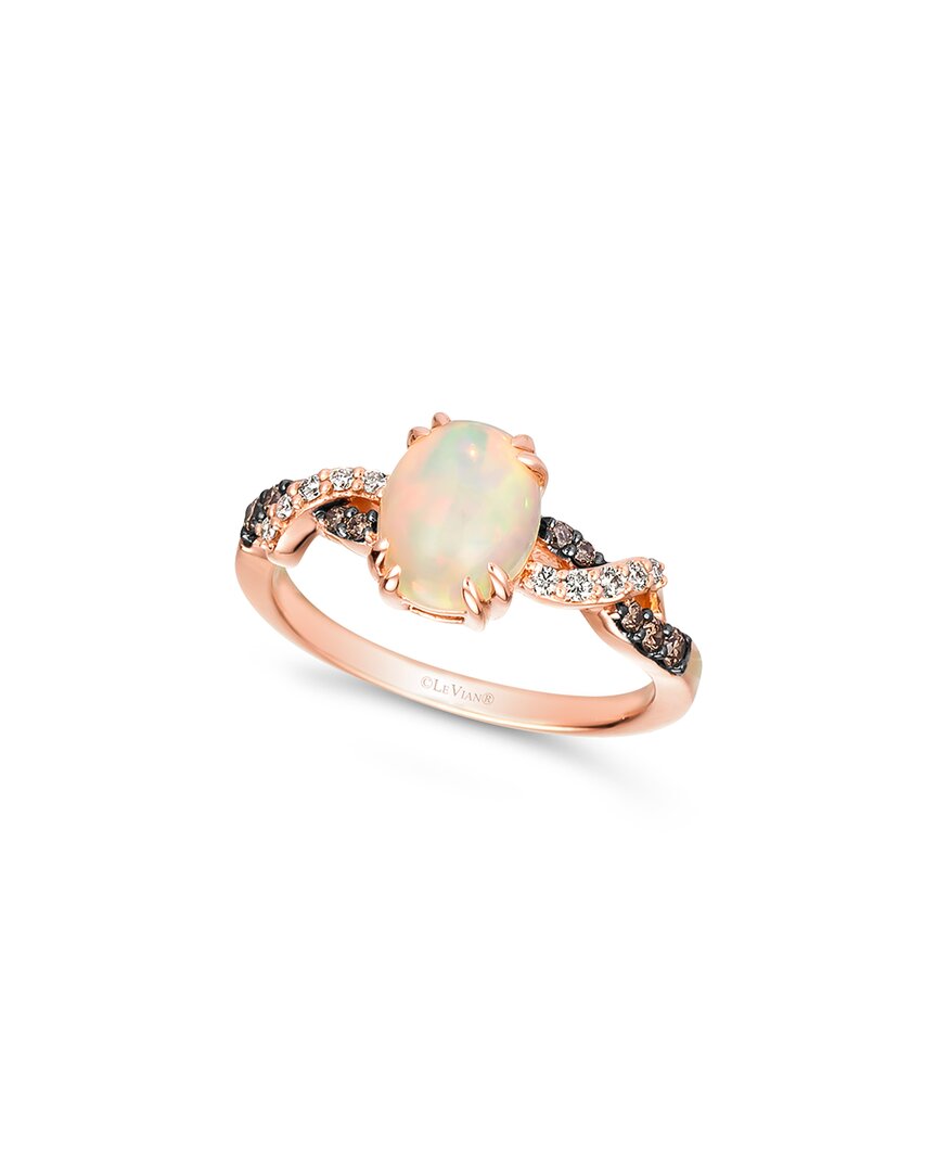 Le Vian ® Neopolitan Opal™ 14k Rose Gold 1.23 Ct. Tw. Diamond & Opal Ring
