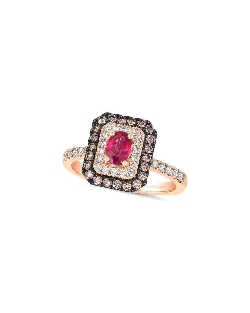Le Vian ® Passion Ruby™ 14k Rose Gold 1.18 Ct. Tw. Diamond & Ruby Ring
