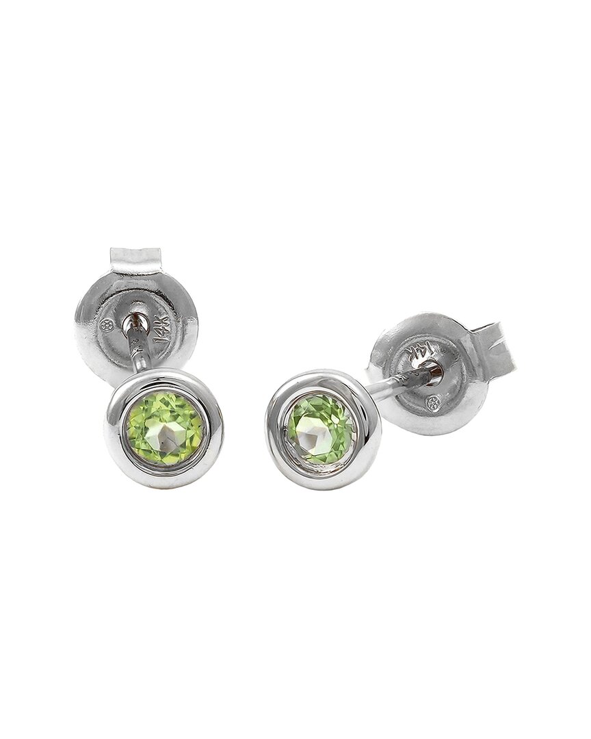 Gemstones Classic 14k 0.25 Ct. Tw. Peridot Earrings