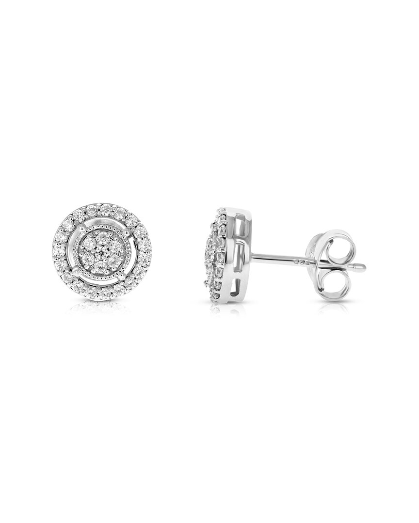 Amairah Silver 0.50 Ct. Tw. Diamond Studs