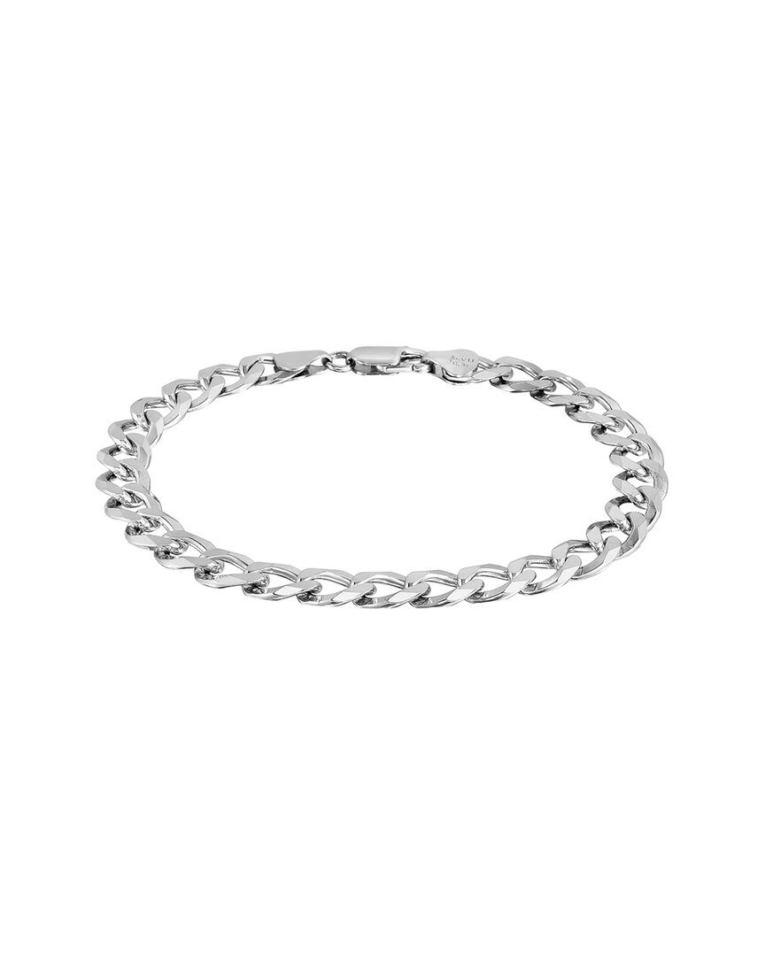 Italian Silver Chain Bracelet