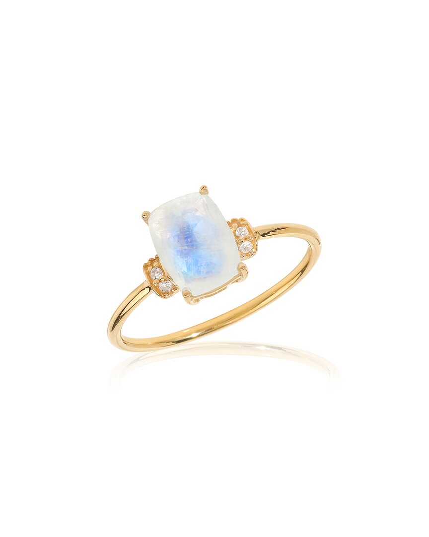 Tiramisu 14k 1.92 Ct. Tw. Gemstone Dainty Ring