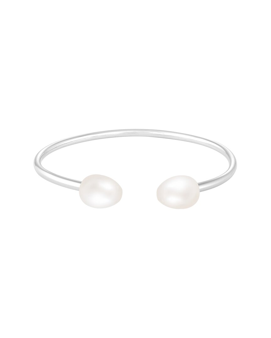 Splendid Pearls Freshwater Pearl Cuff Bracelet