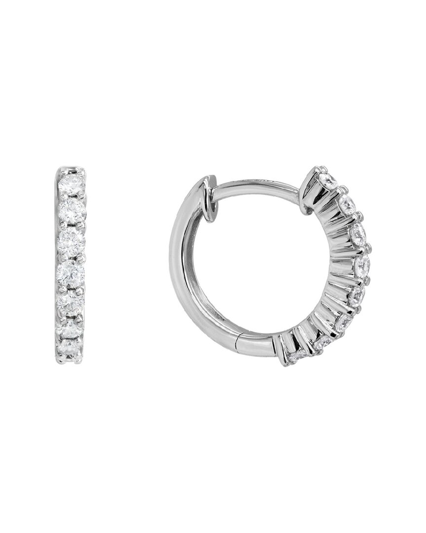 Diamond Select Cuts 14k 0.36 Ct. Tw. Diamond Huggie Earrings