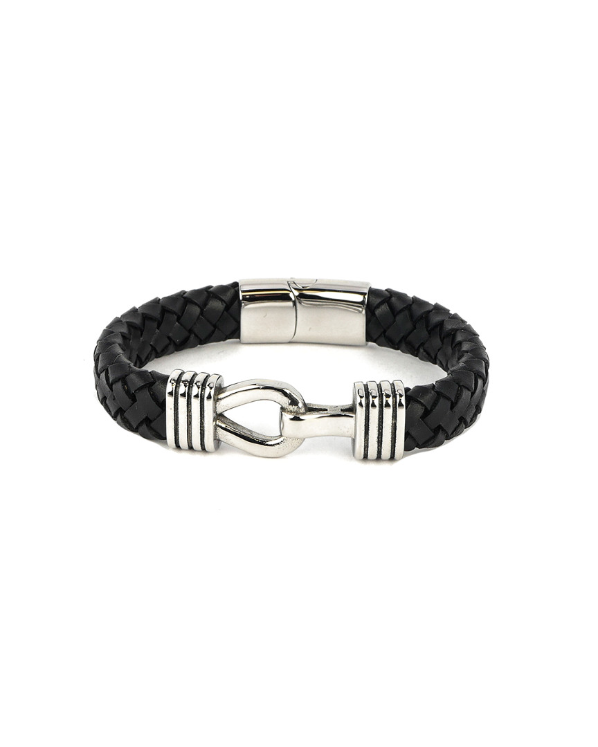 Jean Claude Leather Hook Bracelet