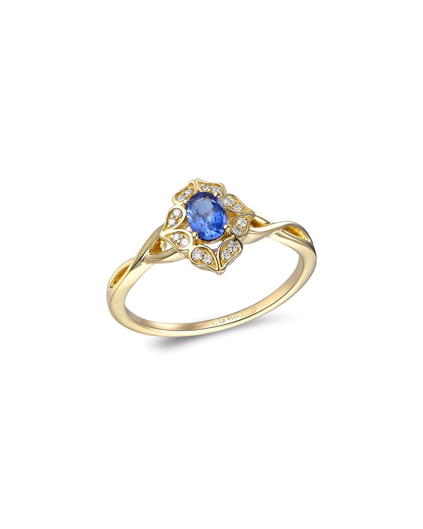 Le Vian ® 14k 0.63 Ct. Tw. Diamond & Sapphire Half-eternity Ring