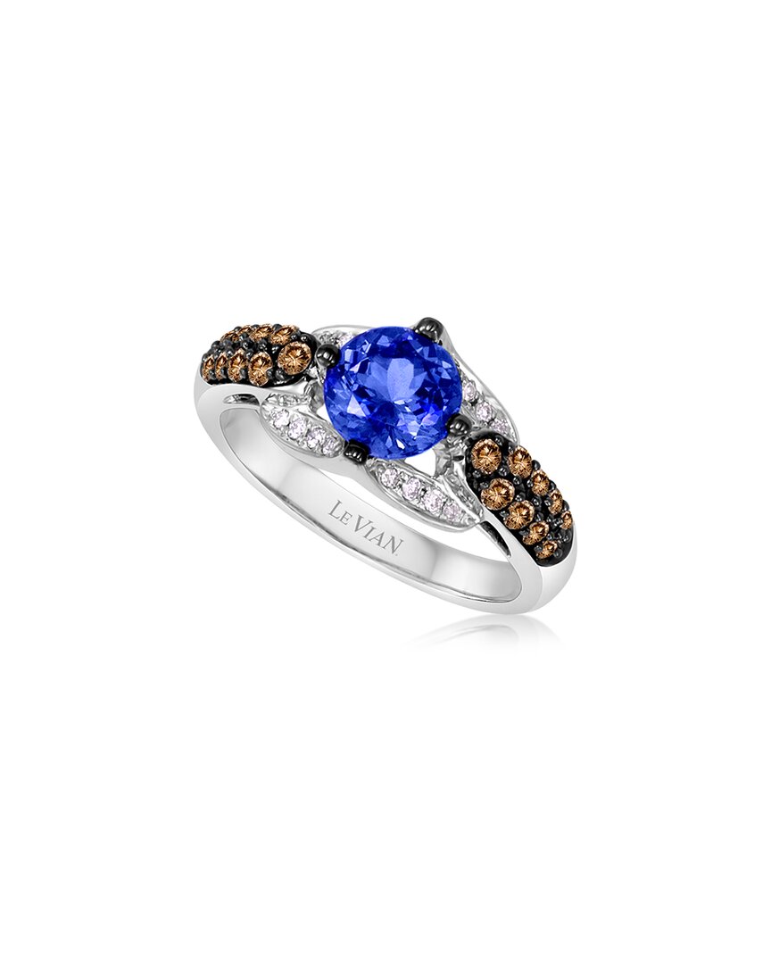 Le Vian Ladies Grand Sample Sale Ring In 14k Vanilla Gold