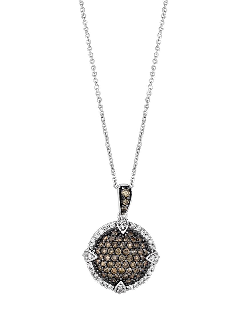 Le Vian Ladies' Chocolate Diamonds Fashion Pendant In 14k Vanilla Gold