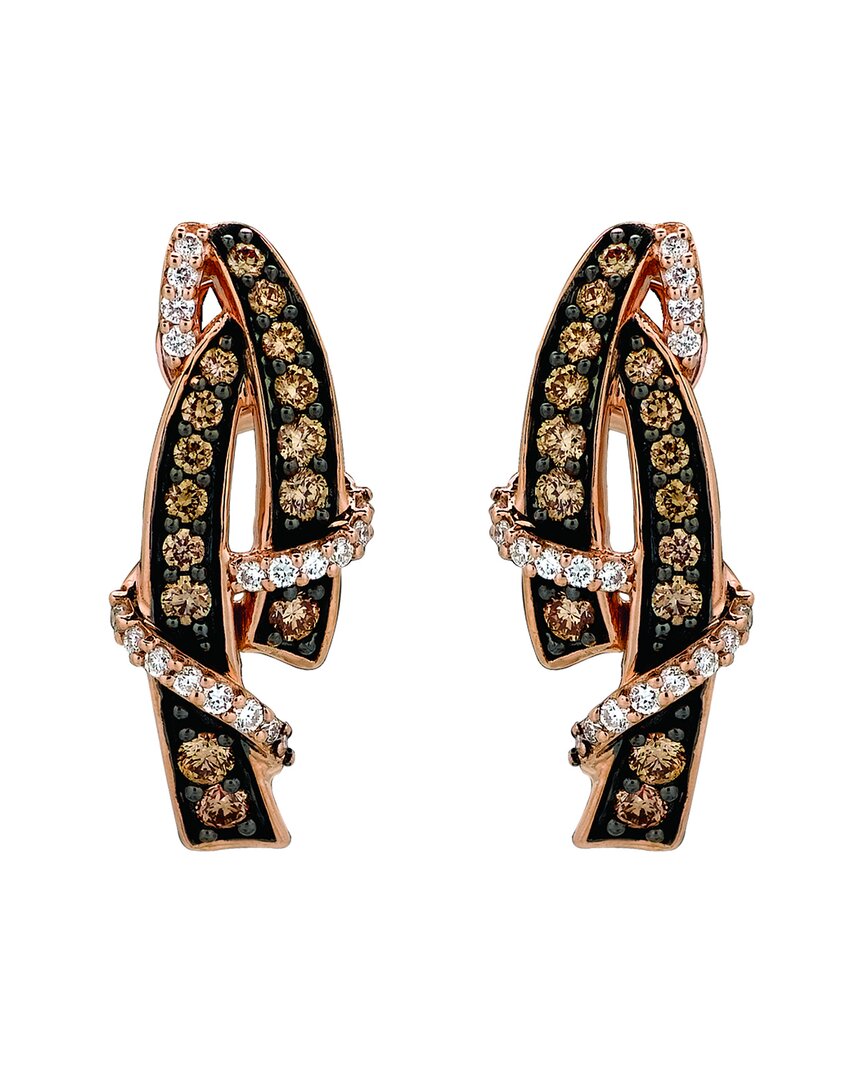 Le Vian ® 14k Rose Gold 0.56 Ct. Tw. Diamond Earrings