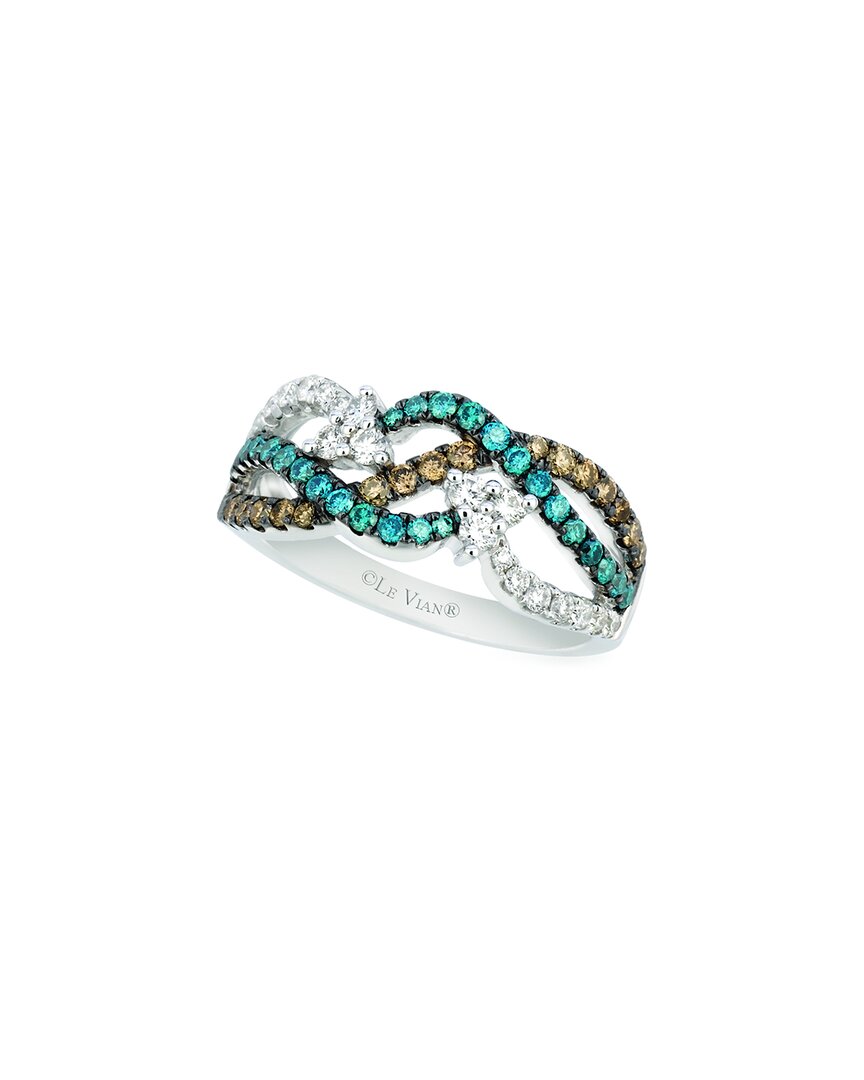 Le Vian Ladies Grand Sample Sale Ring In 14k Vanilla Gold