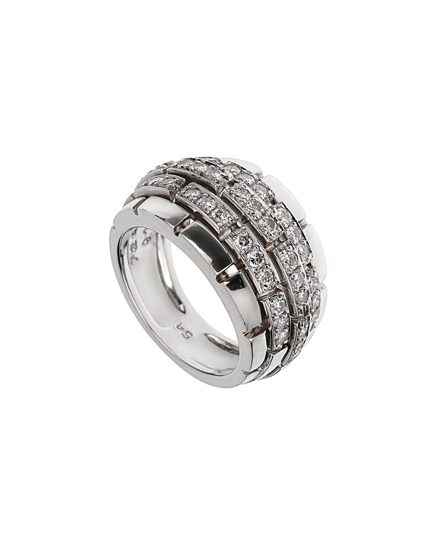 Cartier 18k 0.75 Ct. Tw. Diamond Panthere Ring (authentic )