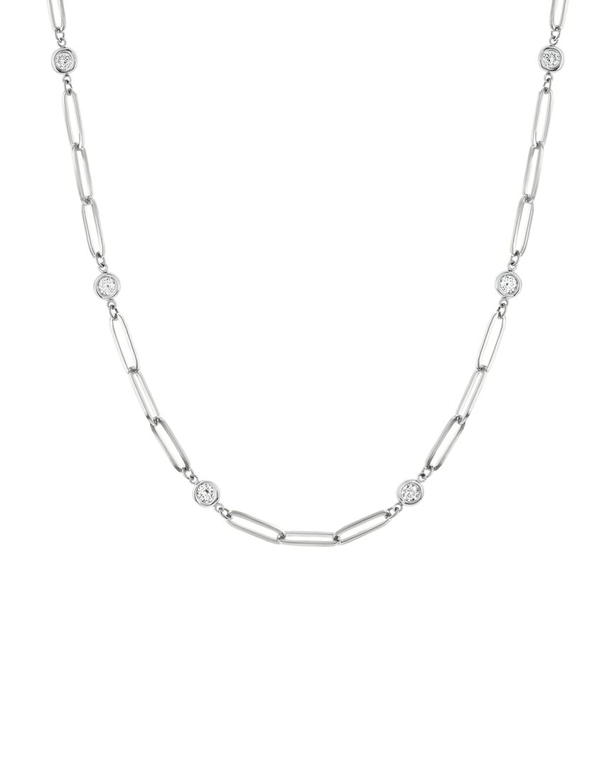 Jewels By Viomo 14k 1.00 Ct. Tw. Diamond By The Yard Necklace