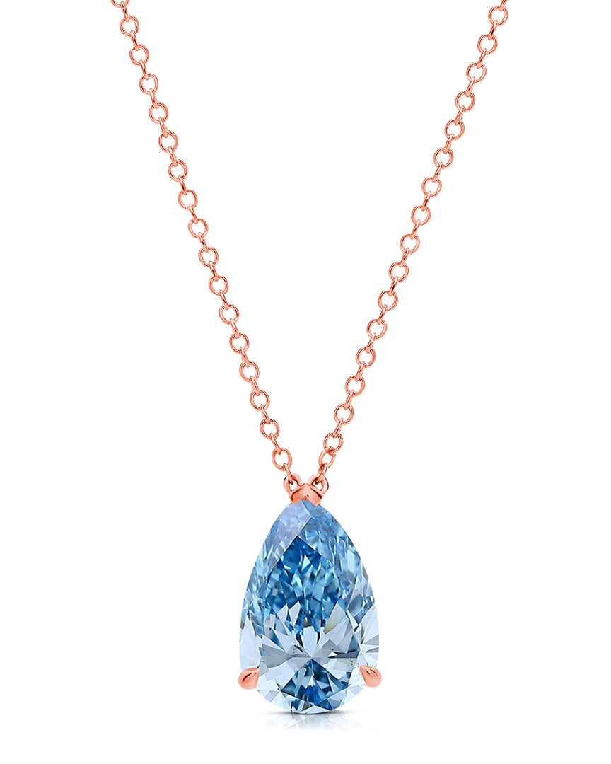 Amairah 14k Rose Gold 2.00 Ct. Tw. Lab-grown Diamond Solitaire Pendant Necklace