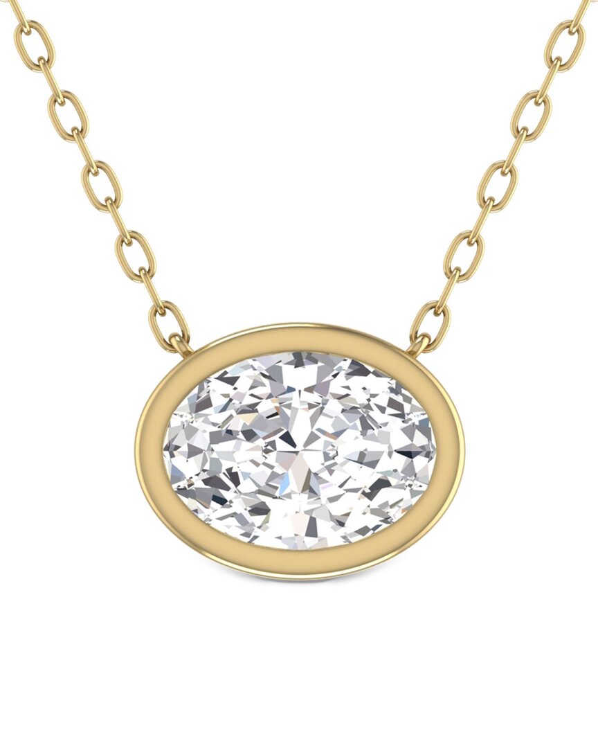 Lab Grown Diamonds 14k 0.75 Ct. Tw. Lab Grown Diamond Necklace