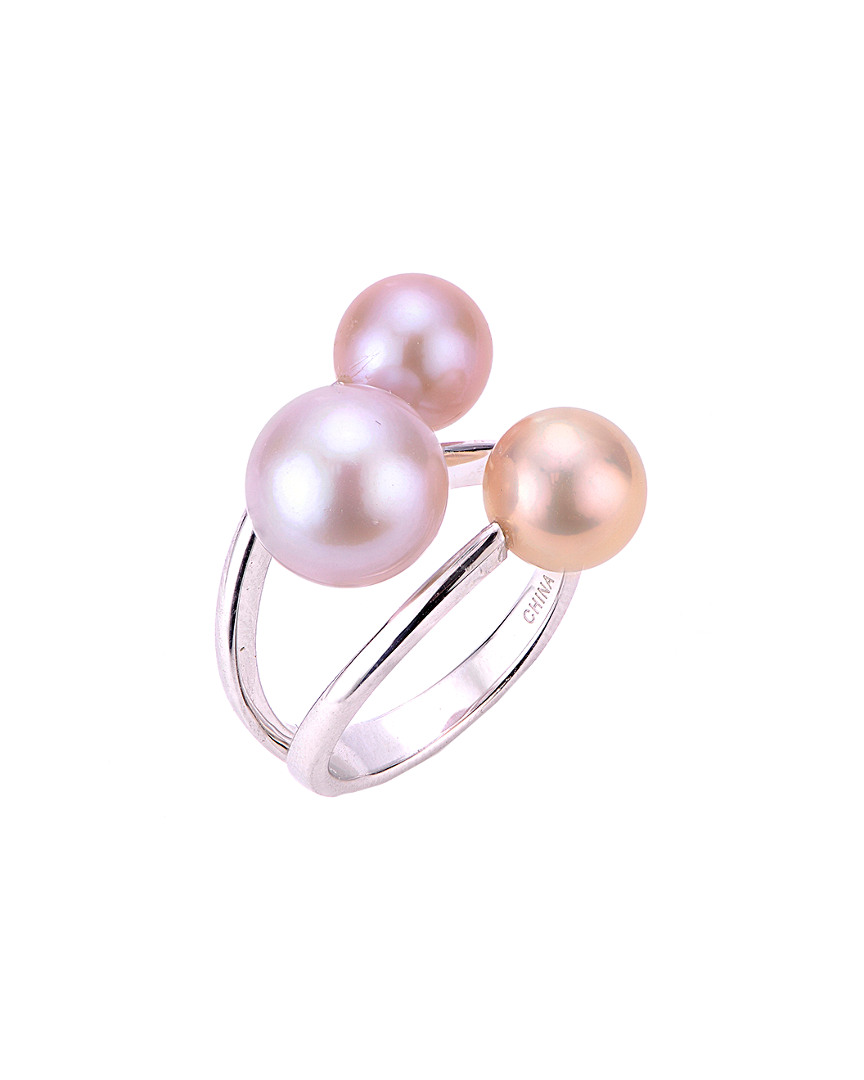 Pearls Imperial Silver 8-11mm Freshwater Pearl Ring