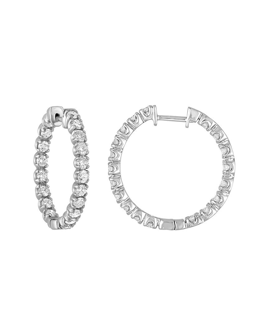 Amairah 14k 3.38 Ct. Tw. Lab-grown Diamond Hoops