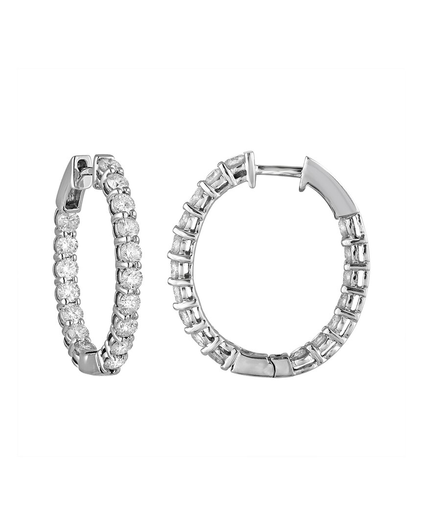 Amairah 14k 4.00 Ct. Tw. Lab-grown Diamond Hoops