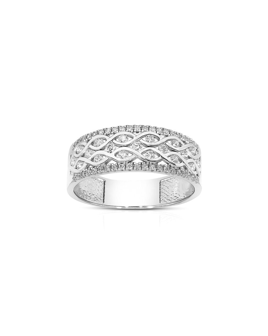 Amairah Silver 0.50 Ct. Tw. Lab-grown Diamond Ring