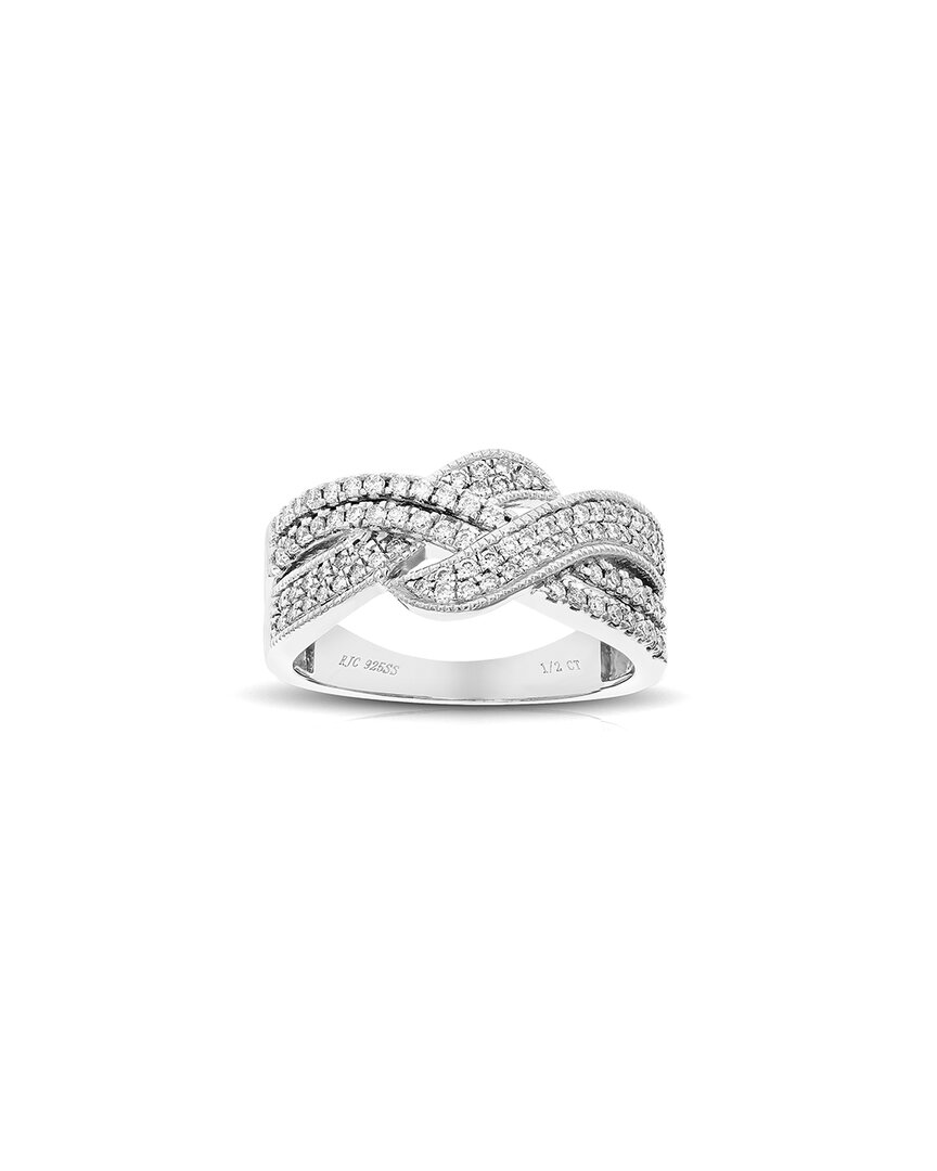 Amairah Silver 0.50 Ct. Tw. Lab-grown Diamond Ring