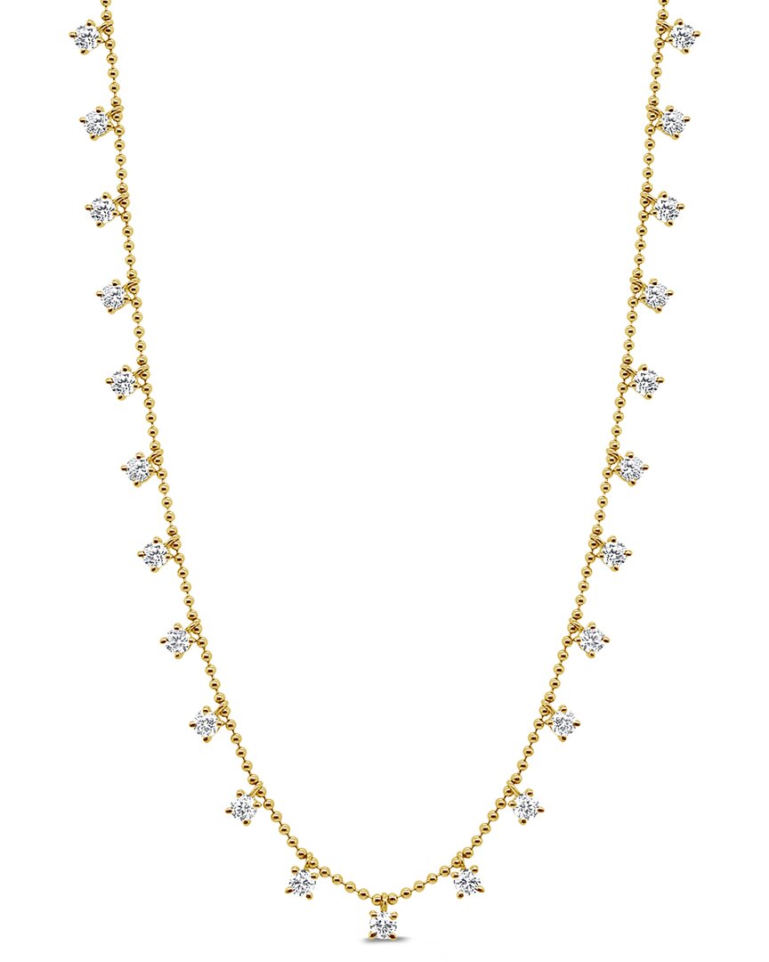 Sabrina Designs 14k 2.06 Ct. Tw. Diamond Bead Necklace