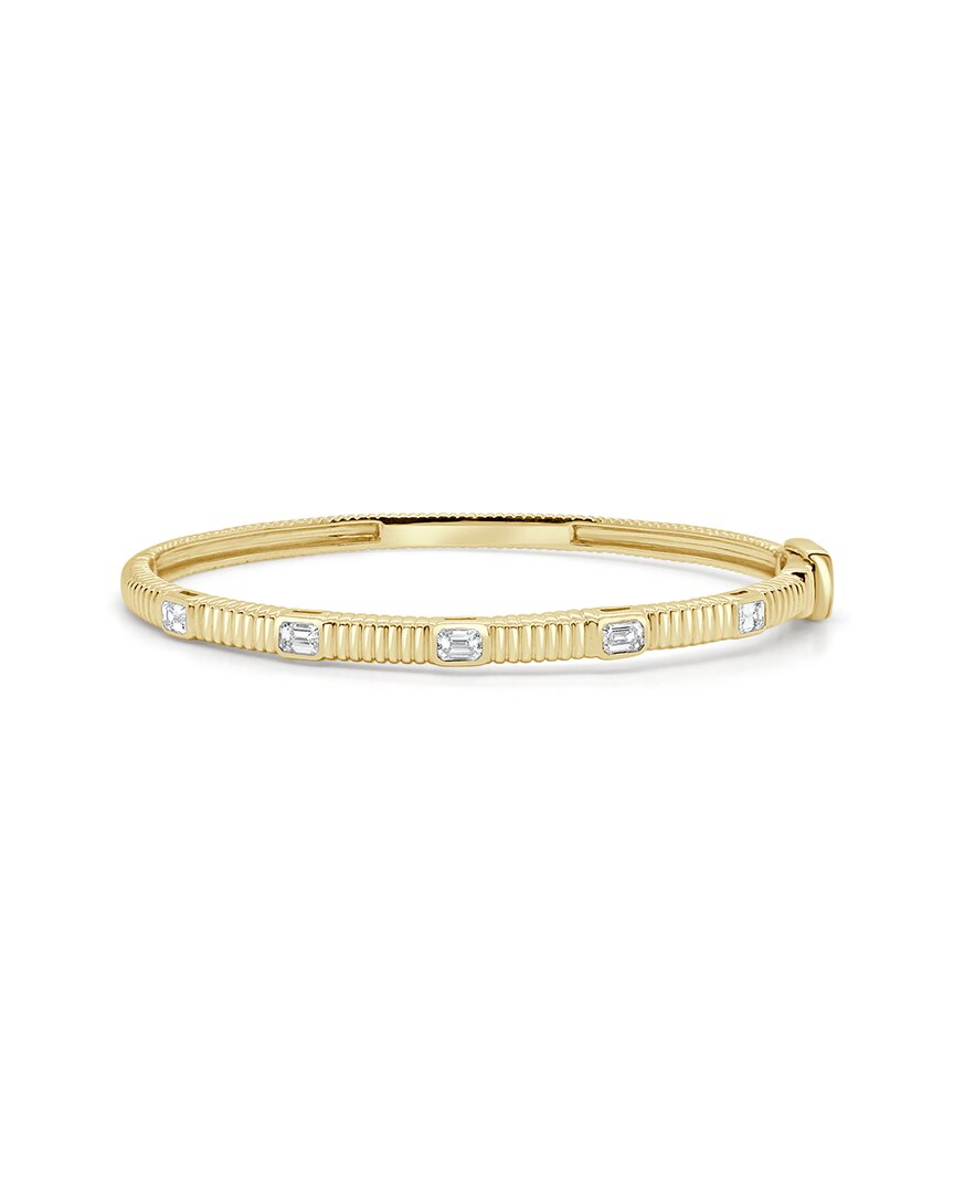 Sabrina Designs 14k 0.77 Ct. Tw. Diamond Bangle Bracelet