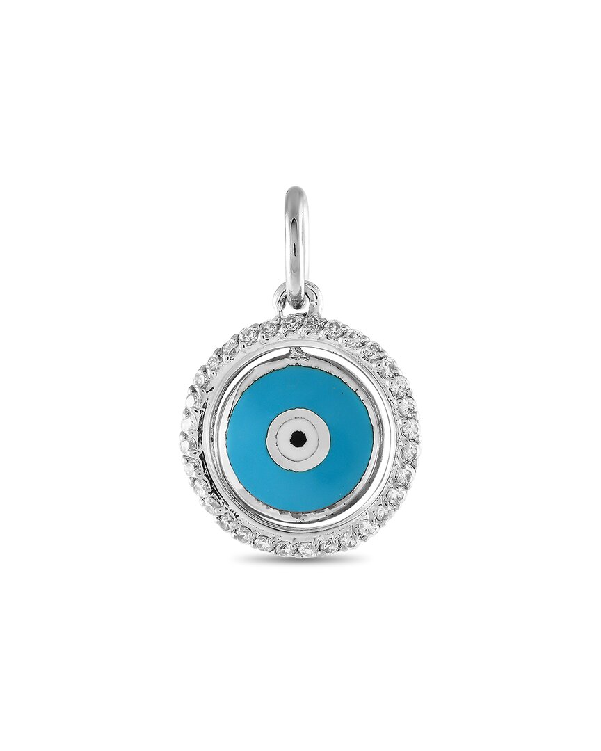 Aaron Basha 18k Evil Eye Charm
