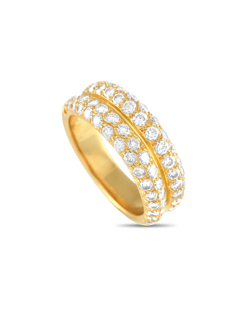 Van Cleef & Arpels 18k 1.29 Ct. Tw. Diamond Half-eternity Ring (authentic )