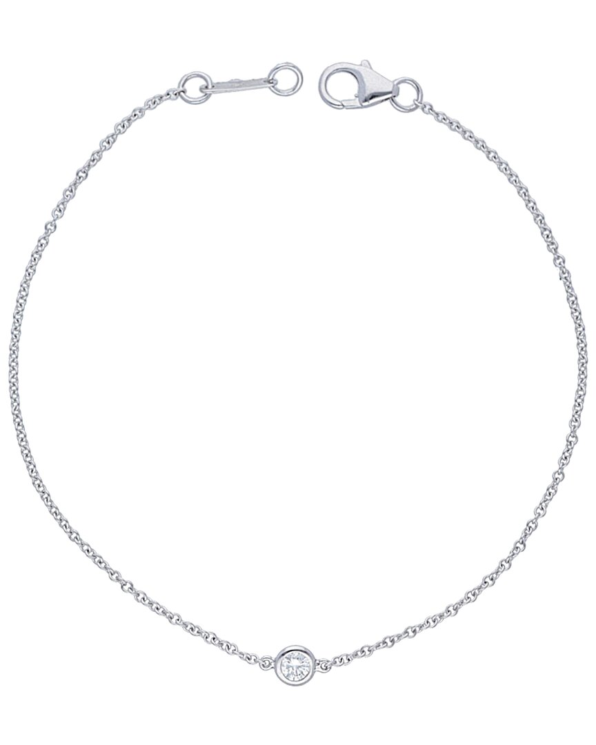 Diamond Select Cuts Diana M. Fine Jewelry 14k 0.15 Ct. Tw. Diamond Bracelet