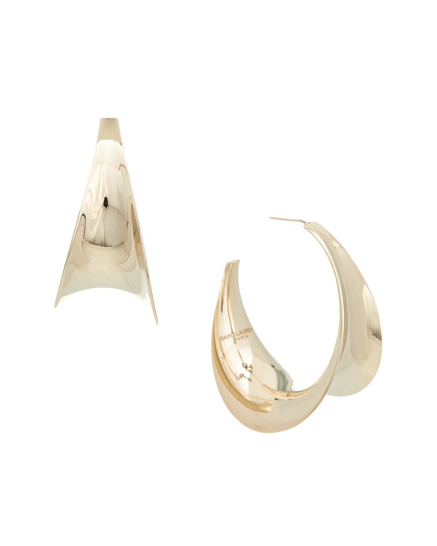 Saint Laurent Dnu Inv  Hoop Earrings
