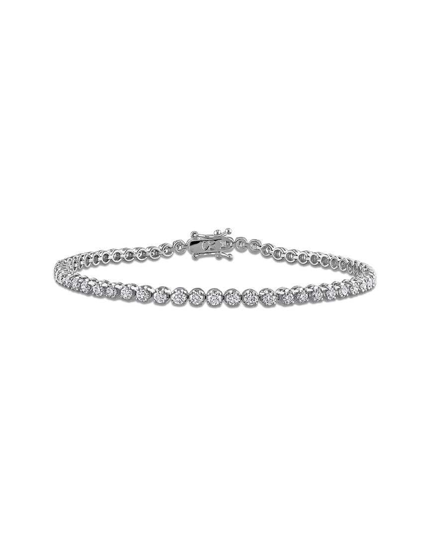 Lab Grown Diamonds Creative Forever 14k 3.08 Ct. Tw. Lab-grown Diamond Tennis Bracelet