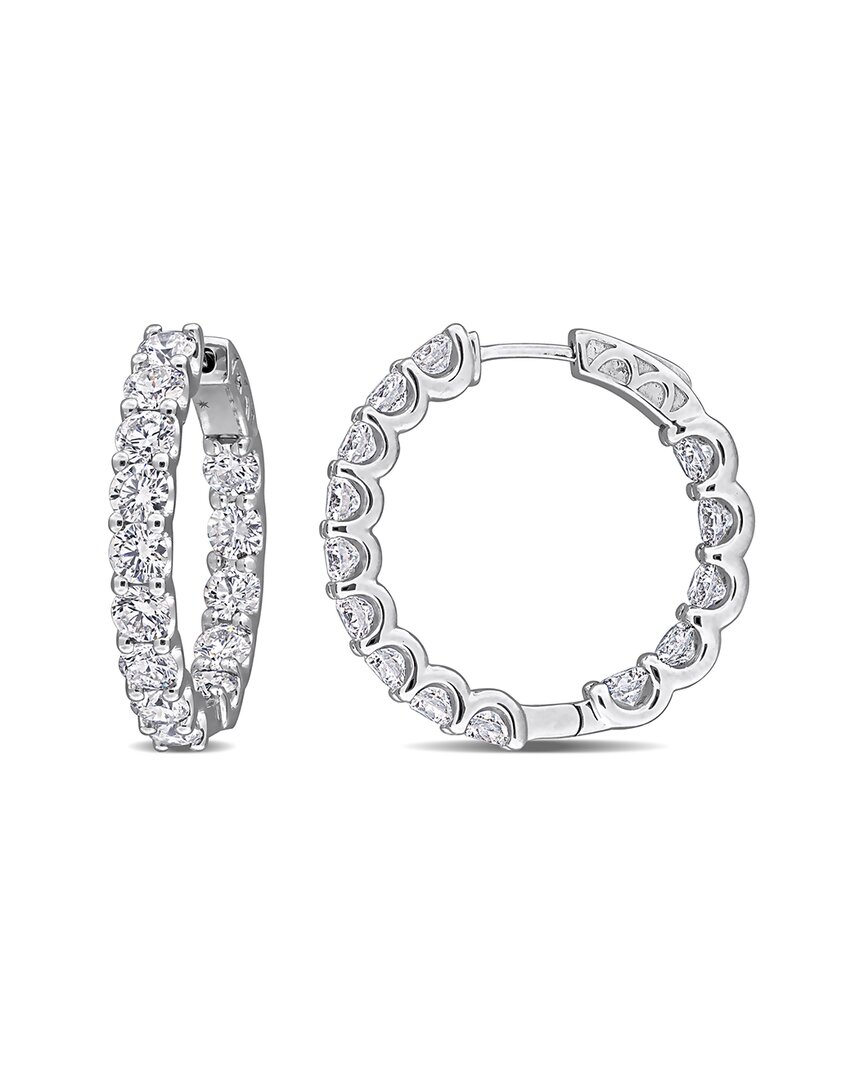 Lab Grown Diamonds Creative Forever 14k 7.00 Ct. Tw. Lab-grown Diamond Hoop Earrings