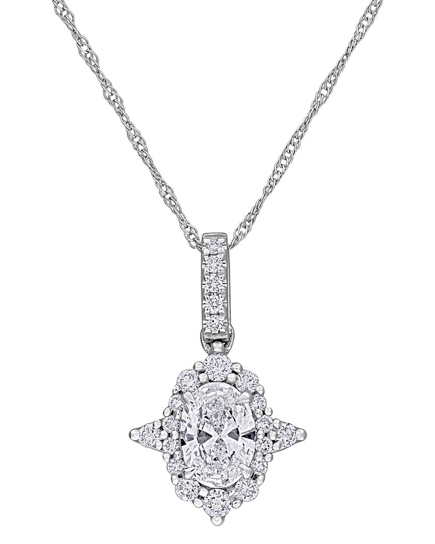 Lab Grown Diamonds Creative Forever 14k 0.71 Ct. Tw. Lab-grown Diamond Statement Necklace