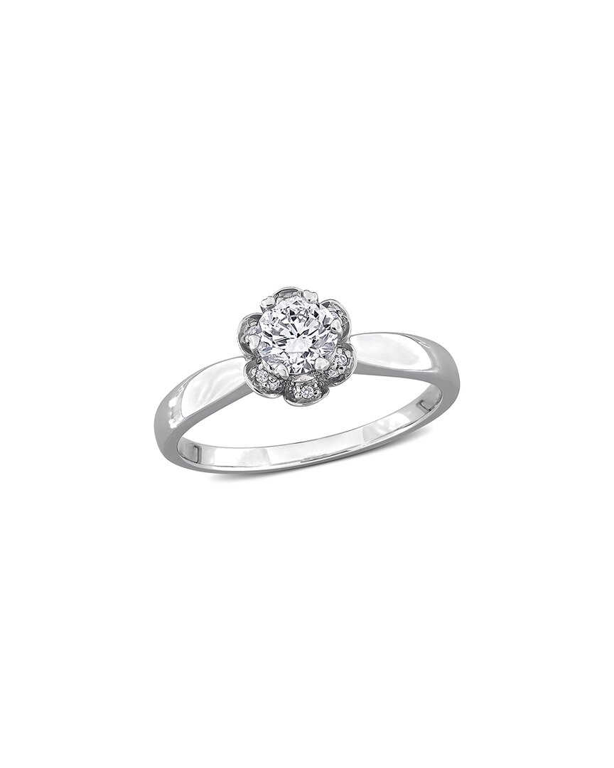 Lab Grown Diamonds Creative Forever 18k 0.53 Ct. Tw. Lab-grown Diamond Center Design Ring