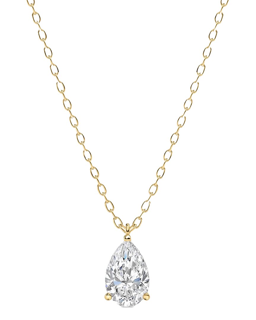 Lab Grown Diamonds 14k Rose Gold 1.50 Ct. Tw. Lab-grown Diamond Necklace