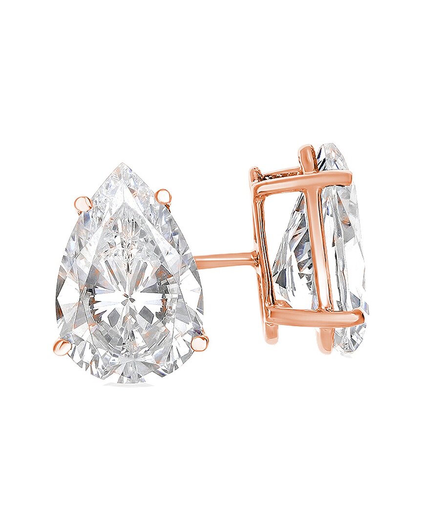 Lab Grown Diamonds 14k Rose Gold 6.00 Ct. Tw. Lab-grown Diamond Earrings