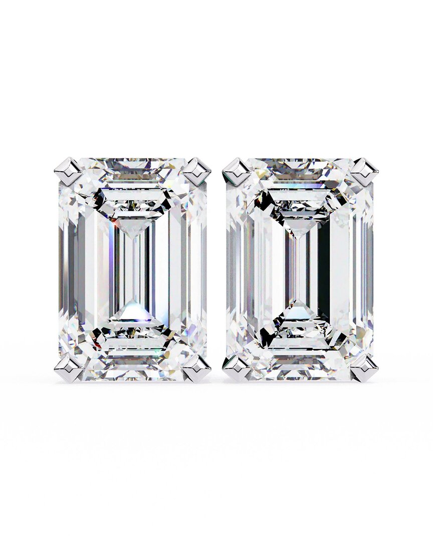 Lab Grown Diamonds 14k 10.00 Ct. Tw. Lab-grown Diamond Earrings