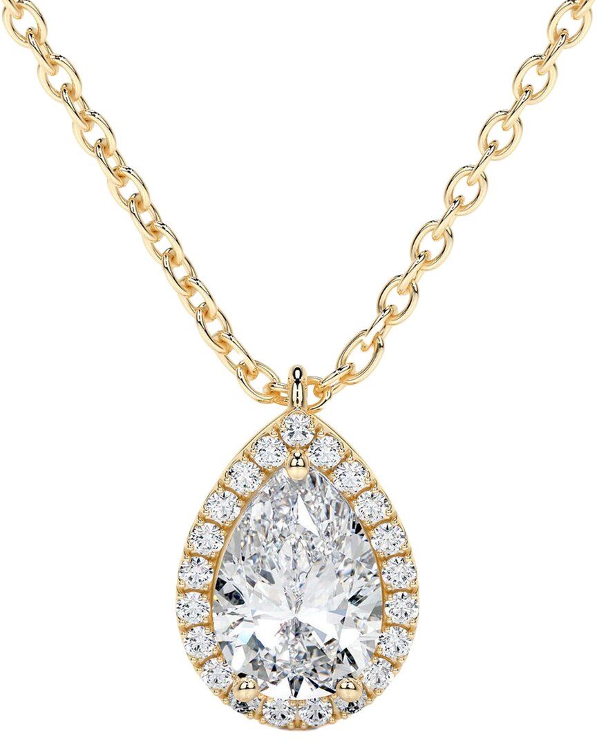 Lab Grown Diamonds 14k 3.00 Ct. Tw. Lab-grown Diamond Necklace