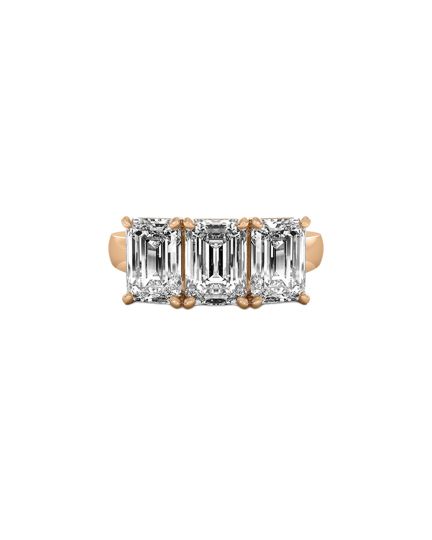 Lab Grown Diamonds 14k Rose Gold 7.50 Ct. Tw. Lab-grown Diamond Ring