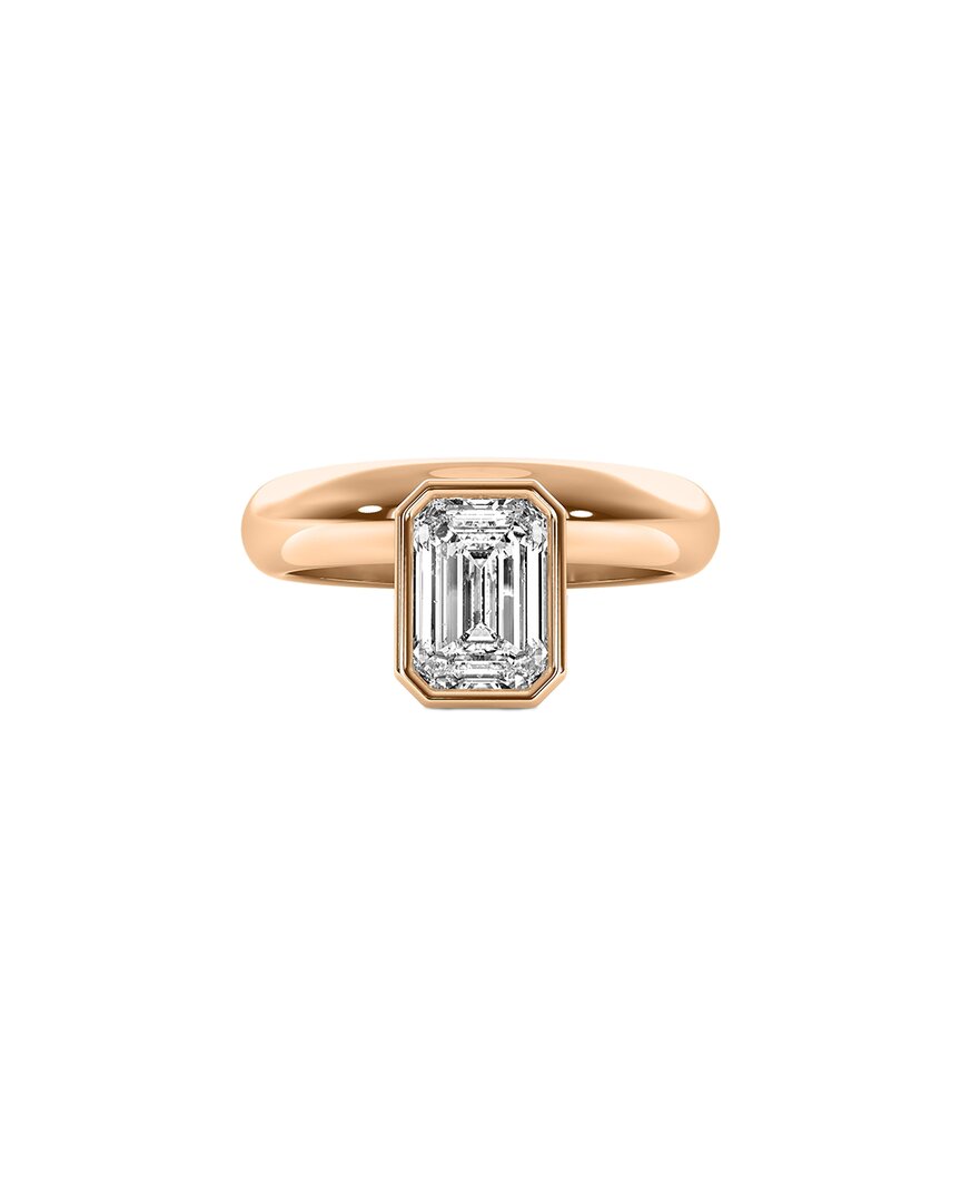 Lab Grown Diamonds 14k Rose Gold 1.00 Ct. Tw. Lab-grown Diamond Ring