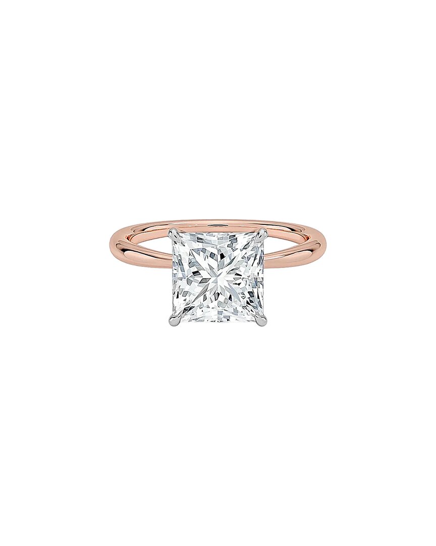 Lab Grown Diamonds 14k Rose Gold 4.01 Ct. Tw. Lab-grown Diamond Ring